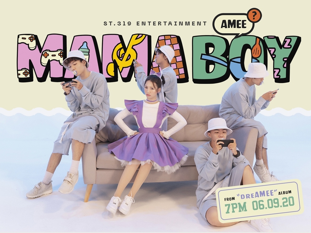 Amee hóa "bà nội trợ" dễ thương, dạy bảo người yêu như... mẹ trong MV "Mama boy"